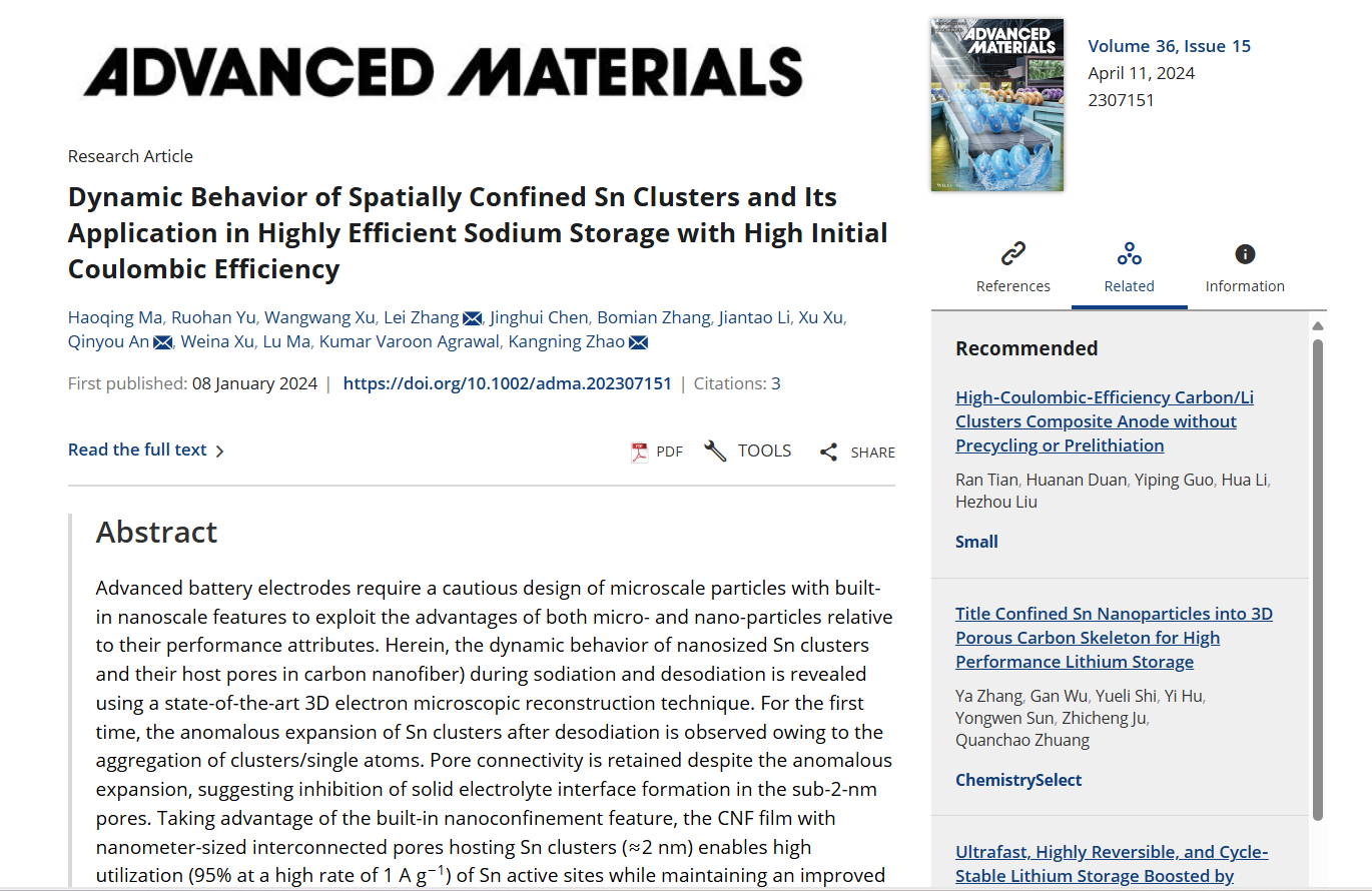 Advanced Materials Advanced Materials